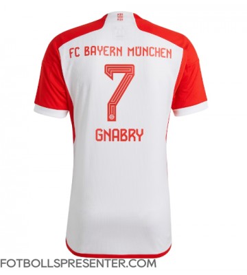 Bayern Munich Serge Gnabry #7 Hemma Matchtröja 2023-24 Kortärmad